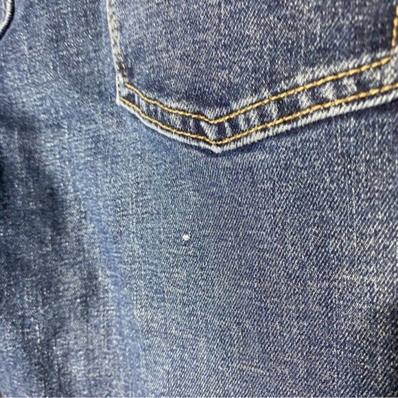 Old Navy Med Wash Basic Loose Built In Tough Built In Flex Straight Leg Jeans 29 - Picture 7 of 16